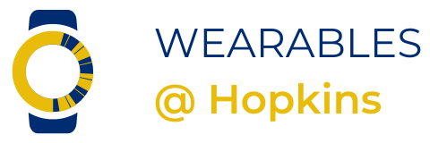 Wearables @ Hopkins logo